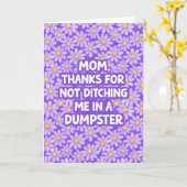 Dumpster カード (黄色い花)