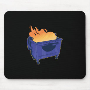 Dumpster fire マウスパッド