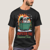 Dumpster Fire Resnse Team Leader Christmas  Tシャツ (正面)