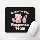 Dumpster Fire Resnse Team Raccoon Kawaii  マウスパッド (マウス)