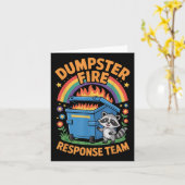 Dumpster Fire Responseチーム カード (黄色い花)