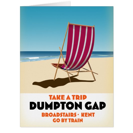 Dumpton Gap Broadstairs Kent seaideポスター (正面)
