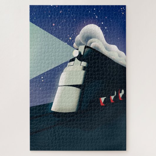 Dumpton Gap Broadstairs Kent seaide poster Jigsaw ジグソーパズル (縦)