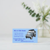 Dumptruck旧式なビジネスはCard2カスタマイズ 名刺 (スタンド正面)