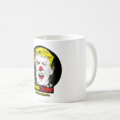 DumpTrumpのコーヒー・マグ コーヒーマグカップ (正面右)