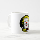 DumpTrumpのコーヒー・マグ コーヒーマグカップ (正面左)