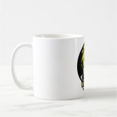 DumpTrumpのコーヒー・マグ コーヒーマグカップ (左)