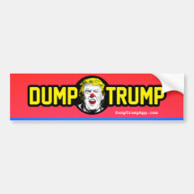DumpTrumpのバンパーステッカー