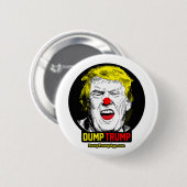 DumpTrumpボタン 缶バッジ (正面&裏面)