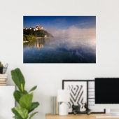 Dunajec Castle (Zamek Niedzica) Pieniny,ポーランド ポスター (ホームオフィス)
