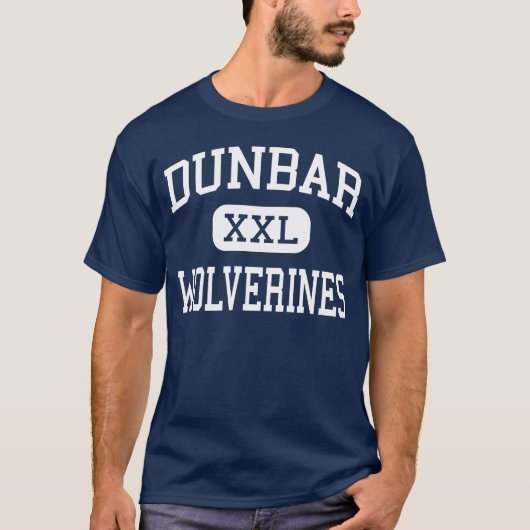 Dunbar -ミシガン州人-高等学校-デイトンオハイオ州 tシャツ (正面)