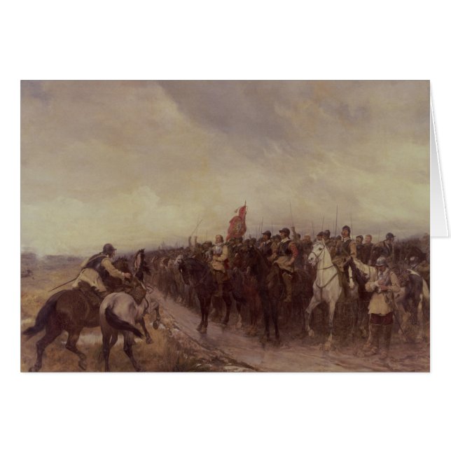 Dunbar 1650年のクロムウェル (正面横)