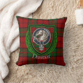 Dunbar Scottish Clan Tartan & Crest クッション (ブランケット)