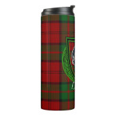Dunbar Scottish Clan Tartan & Crest タンブラー (回転左)