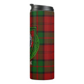 Dunbar Scottish Clan Tartan & Crest タンブラー (回転右)
