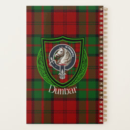 Dunbar Scottish Clan Tartan & Crest プランナー手帳
