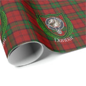 Dunbar Scottish Clan Tartan & Crest ラッピングペーパー (ロールコーナー)