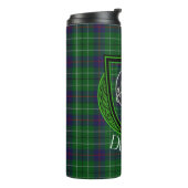 Duncan Scottish Clan Tartan & Crest タンブラー (回転左)