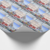 Dundasの通りグラスゴー ラッピングペーパー (角)