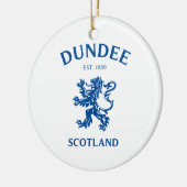 DUNDEEスコットランド セラミックオーナメント (左)
