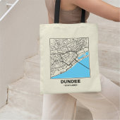 Dundee, Scotland City Map Tote Bag トートバッグ