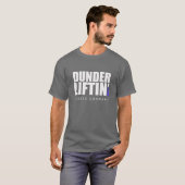 Dunder Lifting Gym Muscle Company Dark version Tシャツ (正面フル)
