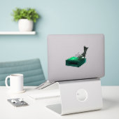 Dune 2 ヴィンテージ ステッカー ボックス シール (デスク上のノートパソコン)