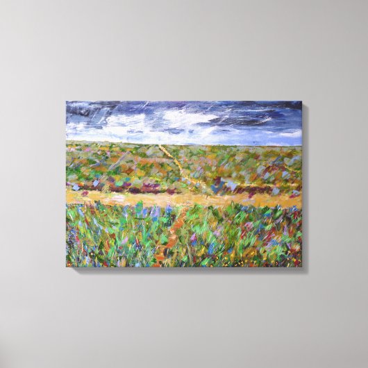 Dune de Bretagne キャンバスプリント (正面)