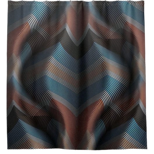 Dunes シャワーカーテン (正面)