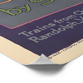 Dunes Beaches - Vintage Travel Poster ポスター (角)