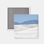 Dunes with Mountain view マグネット (正面/裏面)