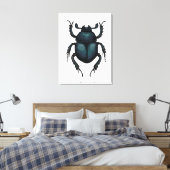 Dung beetle キャンバスプリント (インサイチュ (寝室))