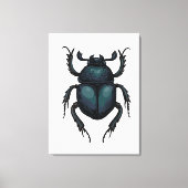 Dung beetle キャンバスプリント (正面)
