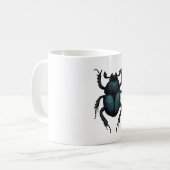 Dung beetle コーヒーマグカップ (正面左)