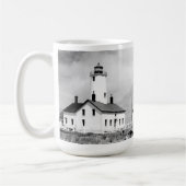 Dungenessの新しい灯台 コーヒーマグカップ (左)