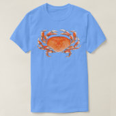 Dungeness Crabアートワーク Tシャツ (デザイン正面)
