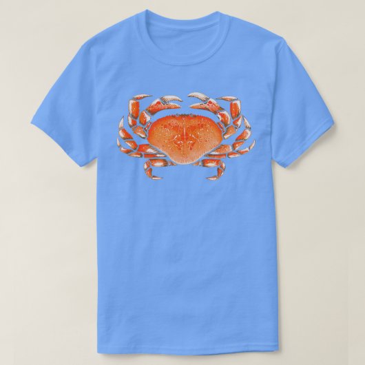Dungeness Crabアートワーク Tシャツ (デザイン正面)