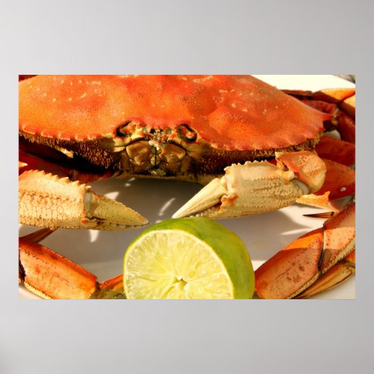 Dungeness Crabポスター ポスター (正面)