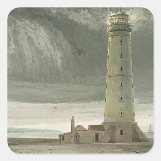 Dungeness Light house, from 'A Voyage のまわりに. スクエアシール (正面)