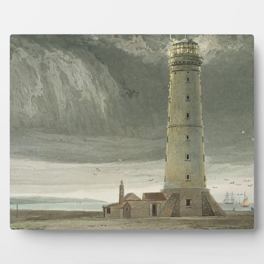 Dungeness Light house, from 'A Voyage のまわりに. フォトプラーク (正面)