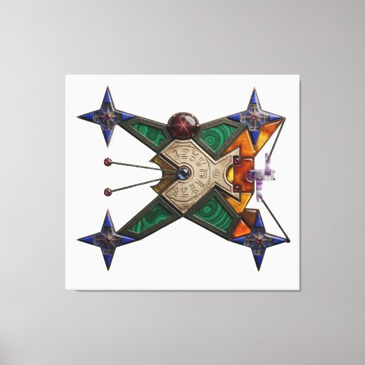 Dungeon Artifact キャンバスプリント (正面)