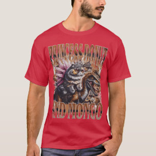 Dungeon Crawler Carl Princess Donut Mongo ファンアート Tシャツ
