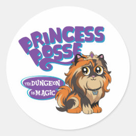 Dungeon Crawler Carl Princess Donut Posse ラウンドシール