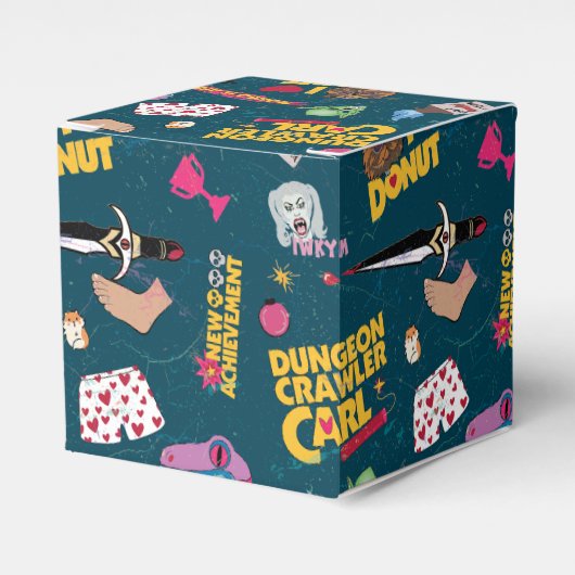 Dungeon Crawler Carl Wrapping Paper Blue フェイバーボックス (正面サイド)