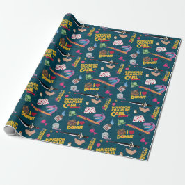 Dungeon Crawler Carl Wrapping Paper Blue ラッピングペーパー