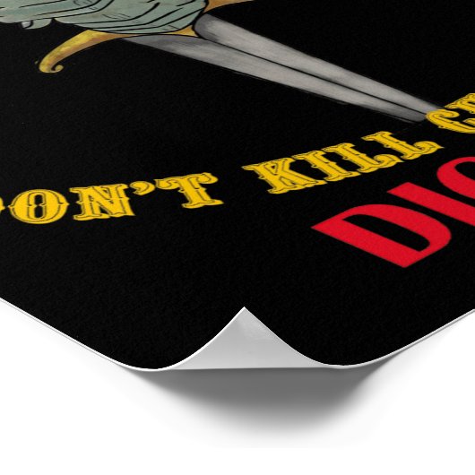 Dungeon Masters Dont Kill Characters Dice Do  ポスター (角)