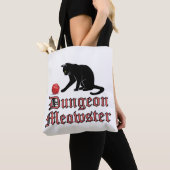 Dungeon Meowster Funny RPG Cat with Dice トートバッグ (クローズアップ)