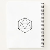 Dungeons and Dragons Charisma Notebook ノートブック (裏面)