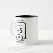 Dungeons and Dragons Wisdom Two-Tone Coffee Mug ツートーンマグカップ (正面左)