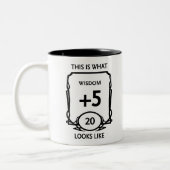 Dungeons and Dragons Wisdom Two-Tone Coffee Mug ツートーンマグカップ (左)
